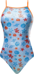 Купальник слитный The Finals Under The Sea Foil Flutterback