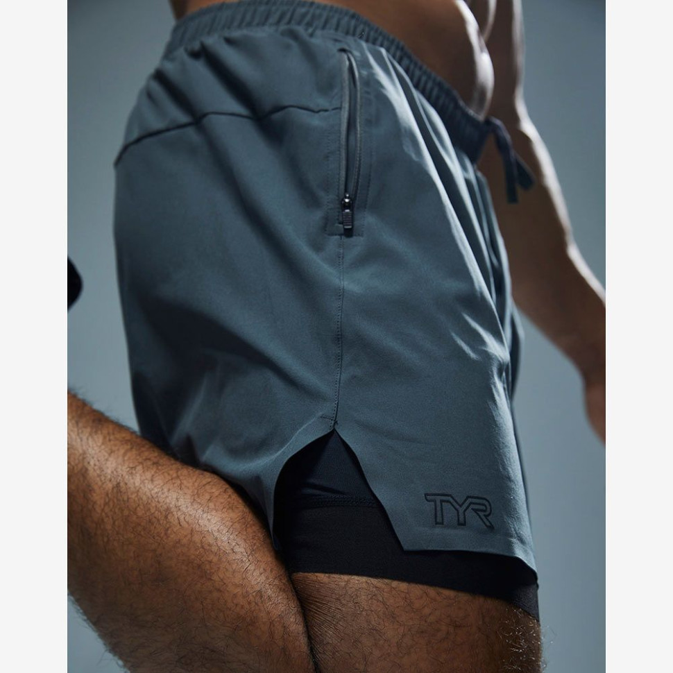 Шорты TYR Men&#039;s Momentum Short Lined 6&quot;